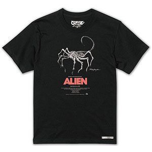 ALIEN FACE HUGGER T-shirt Artwork by Rockin’Jelly Bean BLK/ M