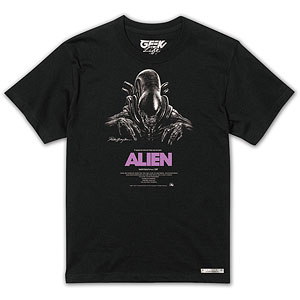 ALIEN BIG CHAP T-shirt Artwork by Rockin’Jelly Bean BLK/ XXL