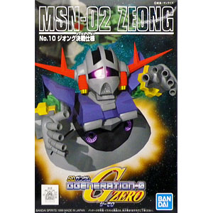 SDガンダム G-GENERATION No.10 ジオング 決戦仕様 プラモデル
