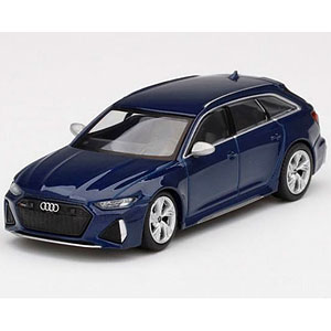 1/64 アウディ RS 6 アバント ナバラブルーメタリック (左ハンドル)