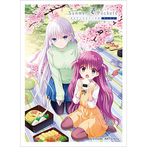 Summer Pockets　サマポケ　鳴瀬しろは　スリーブ　未開封　カーテン魂 Summer Pockets REFLECTION BLUE]B2タペストリー（鳴瀬しろは