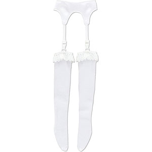 ピュアニーモ用 1/6 PNM2Wayガーターベルトストッキング ホワイト (ドール用)