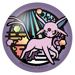 ポケットモンスター 切り絵シリーズ ガラスピンズ エーフィ