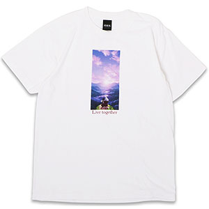 犬夜叉 Tシャツ(犬夜叉＆かごめ) ホワイト M