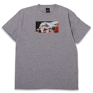 犬夜叉 Tシャツ(犬夜叉) グレー XL