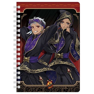 ディズニー ツイステッドワンダーランド WリングノートB6 スカラビア