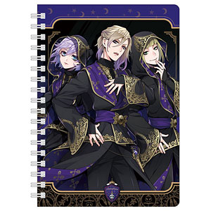 ディズニー ツイステッドワンダーランド WリングノートB6 ポムフィオーレ