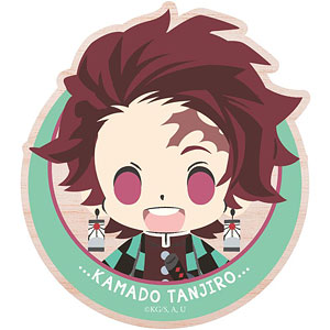 鬼滅の刃 ダイカットウッドコースター 冨岡義勇 デフォルメver