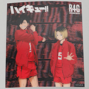 ハイキュー！！ レンチキュラー RED(黒尾、研磨)