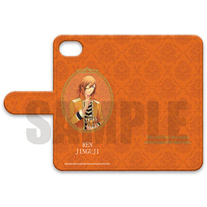 うたの☆プリンスさまっ♪ 手帳型スマホケース(iPXR) E 神宮寺レン