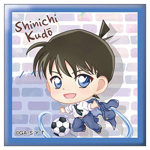 名探偵コナン ぽぷきゃら スクエア缶バッジ 毛利蘭 SD[アイアップ