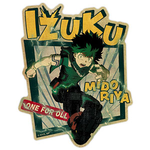 僕のヒーローアカデミア トラベルステッカー2 (1)緑谷出久