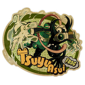 僕のヒーローアカデミア トラベルステッカー2 (5)蛙吹梅雨