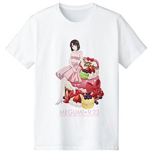 冴えない彼女の育てかた Fine 描き下ろしイラスト 加藤恵 バースデーver. Tシャツ メンズ L