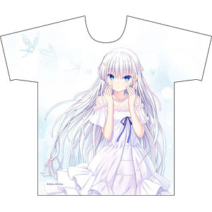 Summer Pockets REFLECTION BLUE フルグラフィックTシャツ(鳴瀬しろは/ドレス)Mサイズ[カーテン魂]《在庫切れ》