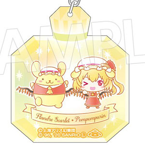 東方project サンリオキャラクターズ アクリルキーホルダー 洩矢諏訪子 けろけろけろっぴ エイコー 在庫切れ