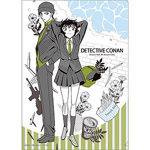 沖谷昴　クリアファイル 名探偵コナン クリアファイル コナン＆沖矢 スタイルガイド[ムービック