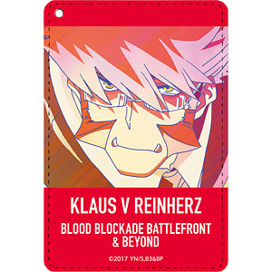 血界戦線 ＆ BEYOND クラウス・V・ラインヘルツ Ani-Art 第3弾 1ポケットパスケース