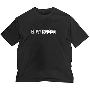 STEINS；GATE エル・プサイ・コングルゥ ビッグシルエットTシャツ/BLACK-XL