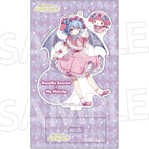 東方Project×サンリオキャラクターズ アクリルスタンド レミリア・スカーレット×マイメロディ
