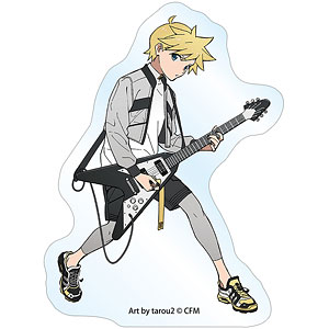 ピアプロキャラクターズ 描き下ろしイラスト 鏡音レン バンドver. Art by tarou2 ステッカー
