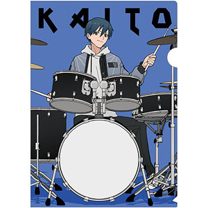 ピアプロキャラクターズ 描き下ろしイラスト KAITO バンドver. Art by tarou2 クリアファイル