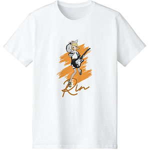 ピアプロキャラクターズ 描き下ろしイラスト 鏡音リン バンドver. Art by tarou2 Tシャツ レディース S