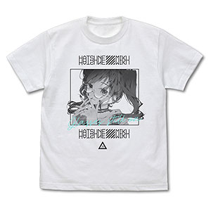 初音ミク Tシャツ からながれVer./WHITE-L