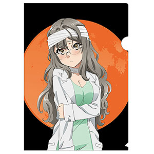 青春ブタ野郎はバニーガール先輩の夢を見ない 描き下ろしイラスト 双葉理央 ハロウィンver. クリアファイル