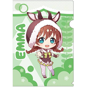 ラブライブ！スクールアイドルフェスティバルALL STARS クリアファイル エマ・ヴェルデ アニマル デフォルメ