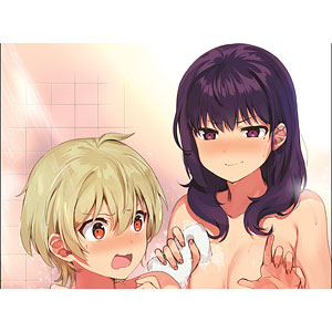 世界で一番おっぱいが好き！ B2タペストリー [B]市原千秋＆春見はな