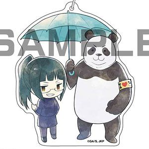 傘っこ 呪術廻戦 アクリルキーホルダー 禪院真希＆パンダ