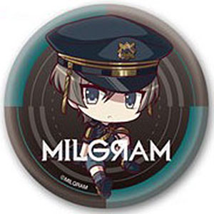 MILGRAM-ミルグラム- ぺたん娘 缶バッジ エス
