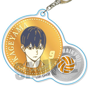 きゃらメダルアクリルキーホルダー ハイキュー！！ TO THE TOP 影山飛雄