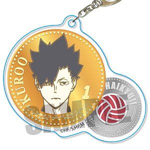 きゃらメダルアクリルキーホルダー ハイキュー！！ TO THE TOP 黒尾鉄朗