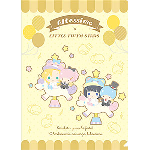 アイドルマスター SideM クリアファイル サンリオキャラクターズ Altessimo×リトルツインスターズ