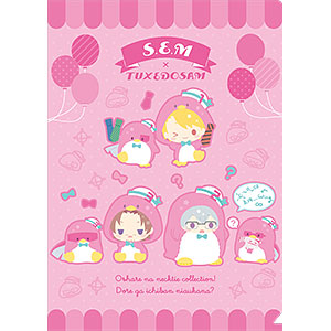 アイドルマスター SideM クリアファイル サンリオキャラクターズ S.E.M×タキシードサム