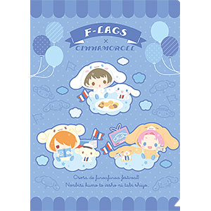 アイドルマスター SideM クリアファイル サンリオキャラクターズ F-LAGS×シナモロール
