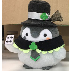 コウペンちゃん 魅惑のトランプマスコット(ハート)[グレイ・パーカー