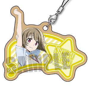 木札ストラップ ラブライブ！虹ヶ咲学園スクールアイドル同好会 中須かすみ