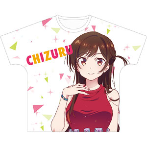 TVアニメ『彼女、お借りします』 水原千鶴 フルグラフィックTシャツ ユニセックス XL