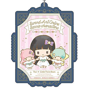 ソードアート・オンライン×サンリオキャラクターズ デカキーホルダー ユイ×リトルツインスターズ vol.2