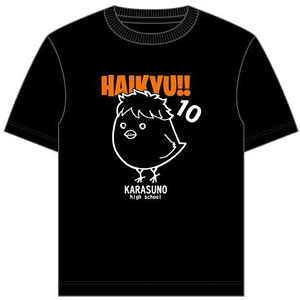 ハイキュー ヒナガラスtシャツ ブラック L カイタックファミリー 在庫切れ