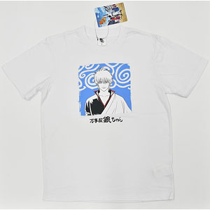 銀魂 銀さんTシャツ ホワイト LL