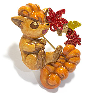 ポケットモンスター サンダースブローチ（再販）[Palnart Poc/(ブラフ