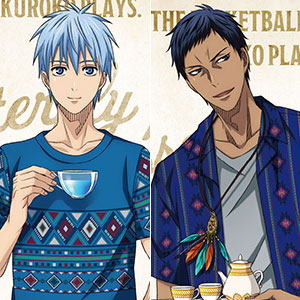 黒子のバスケ クリアファイル2枚セット 紫原敦 赤司征十郎 Tea Break Ver ブロッコリー 在庫切れ