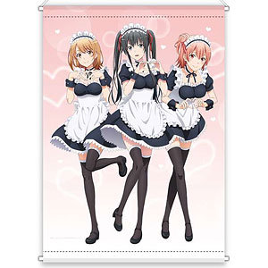 やはり俺の青春ラブコメはまちがっている。完 B2タペストリー(メイド服) 雪乃＆結衣＆いろは