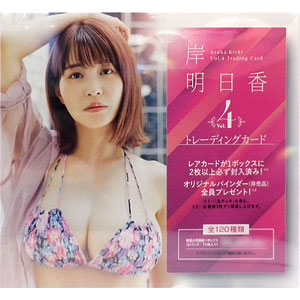 特典】岸明日香 Vol.4 トレーディングカード 5BOXセット[ヒッツ]【送料