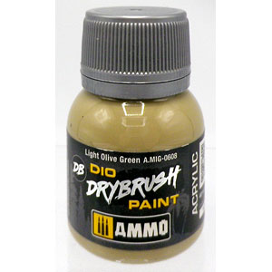 ダイオ ドライブラシペイント：ライトオリーブグリーン
