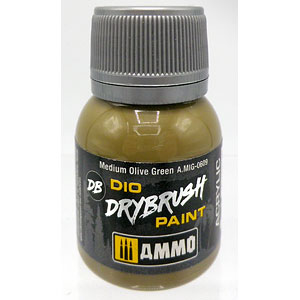 ダイオ ドライブラシペイント：ミディアムオリーブグリーン